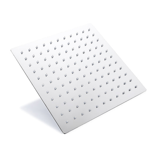 JOHO 304 Edelstahl Quadrat Regendusche Duschkopf Ecke Chrom