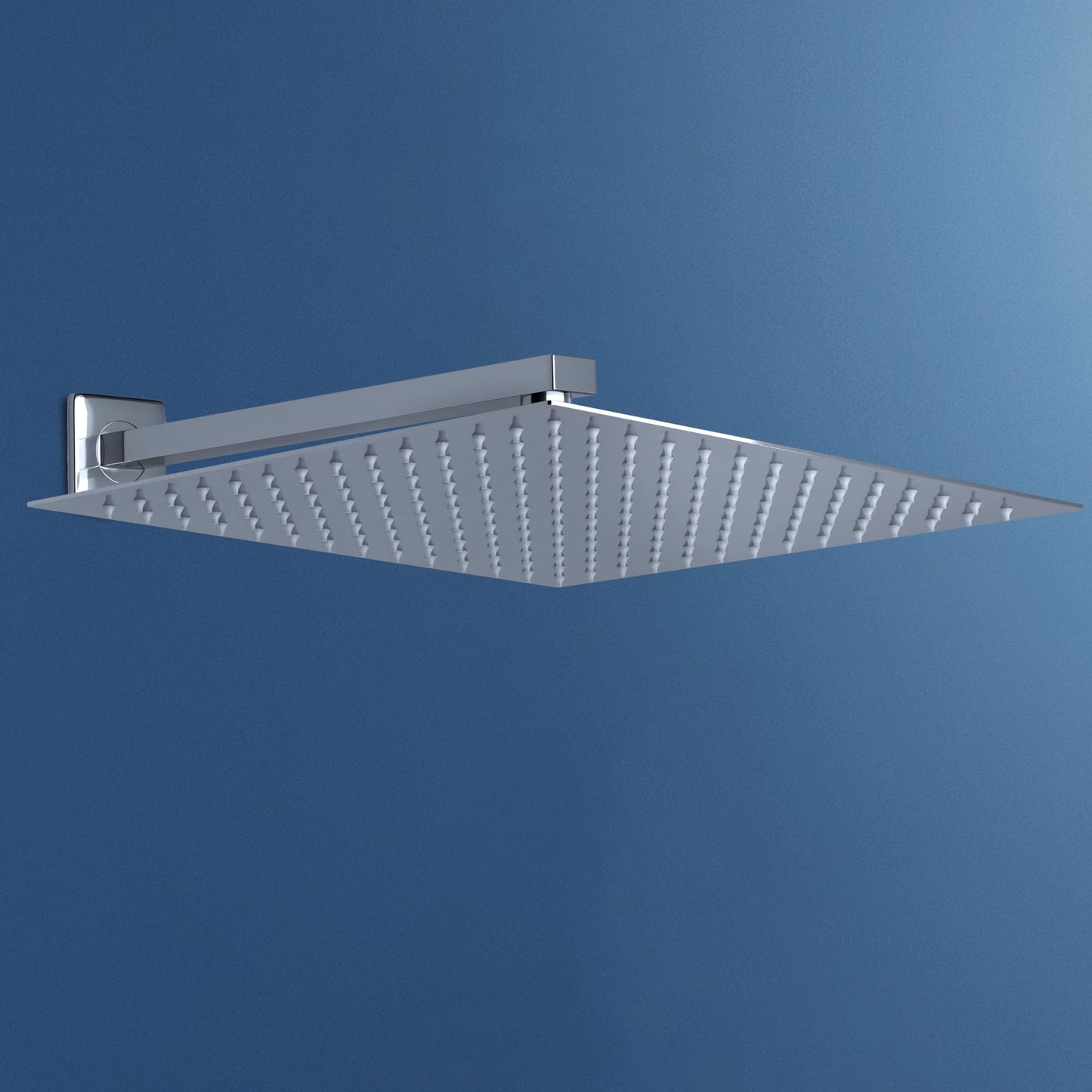 JOHO pflegeleichte Kopfbrause 30cm/40cm Regendusche mit Bombenfester Brausearm Wandarm 37cm, Duschkopf aus 304 Edelstahl