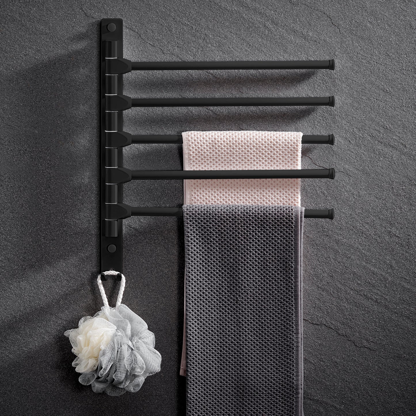 Towel Racks Handtuchhalter Handtuchstange matt schwarz