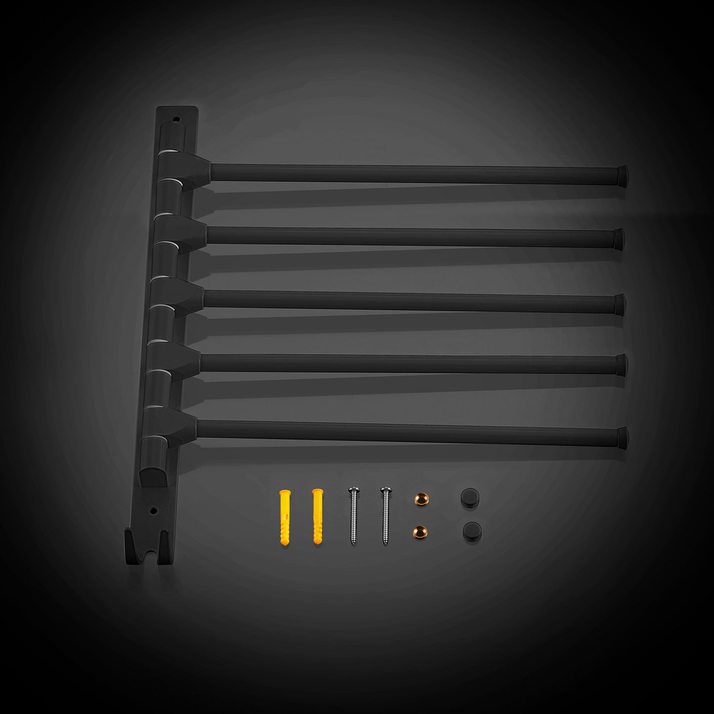 Towel Racks Handtuchhalter Handtuchstange matt schwarz