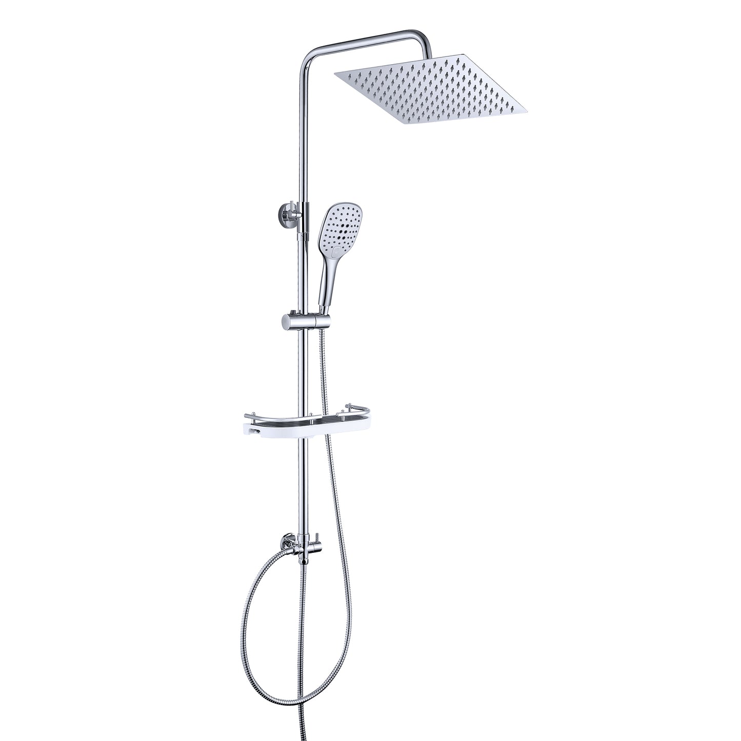 Regendusche Duschsystem Duschset Duschgarnitur mit Ablage