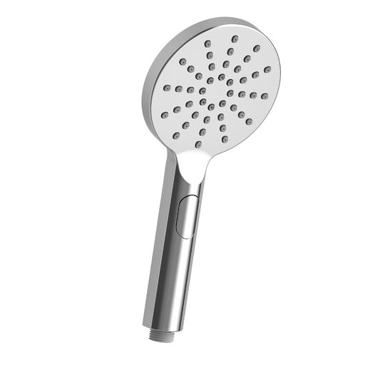 JOHO große Duschkopf Regendusche Handbrause mit 3 Strahlarten, Runde Duschbrause aus ABS, Brausekopf mit Antikalk-Funktion Chrom