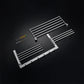 JOHO Aluminium Handtuchhalter Handtuchstange Tuchregal Silber 7-40 / 60 CM