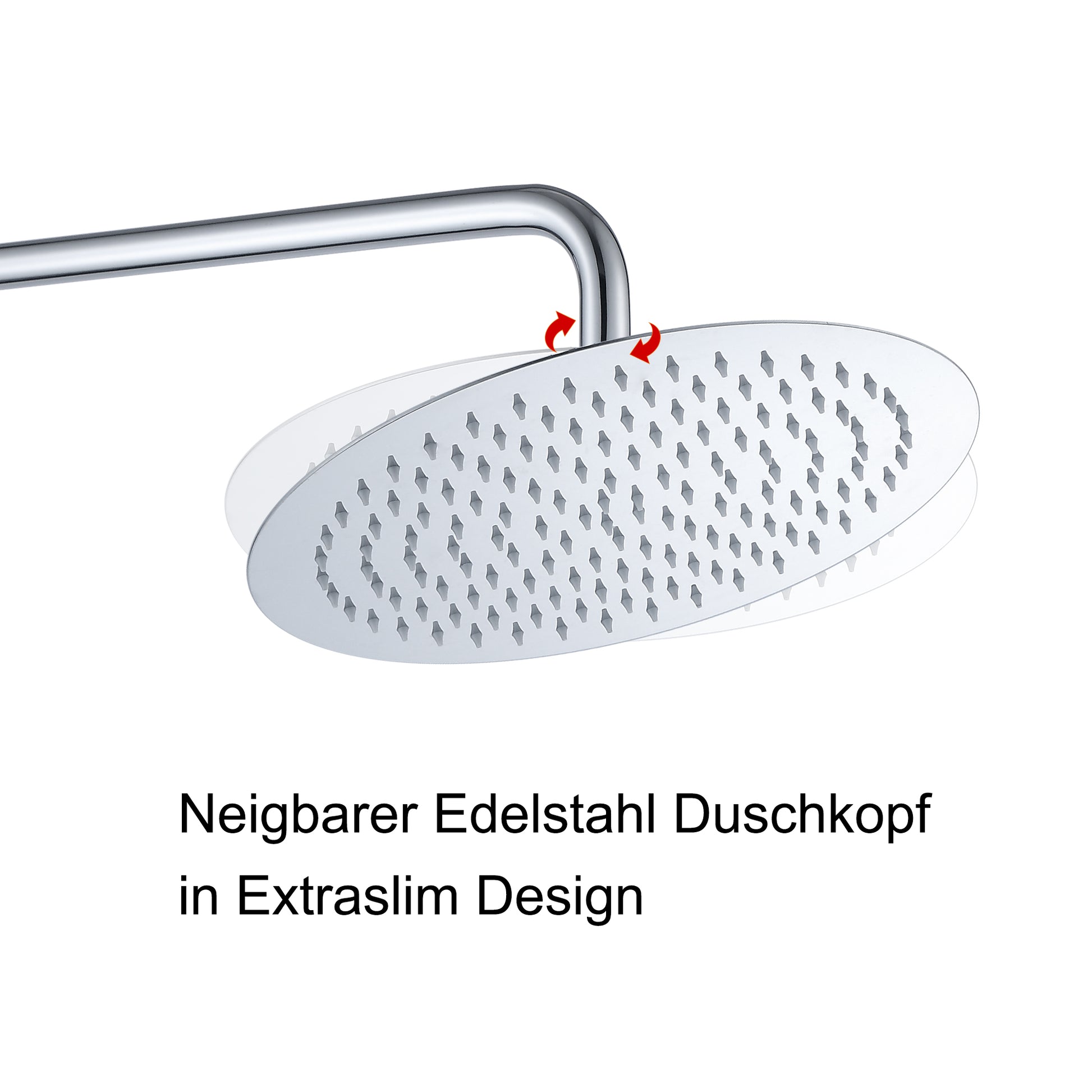 Acefy Regendusche 16 Zoll – XXL Duschkopf Aus Edelstahl, Wassersparend Mit Anti-Kalk-Düsen Acefy Regendusche 16 Zoll – XXL Duschkopf Aus Edelstahl, Wassersparend Mit Anti-Kalk-Düsen