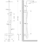 JOHO Thermostat Duschsystem Duschset matt schwarz Eckstange (XXL Kopfbrause 30x30cm)